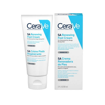 CeraVe SA Renewing Foot Cream 88ml - Κρέμα ποδιών για πολύ ξηρό και τραχύ δέρμα